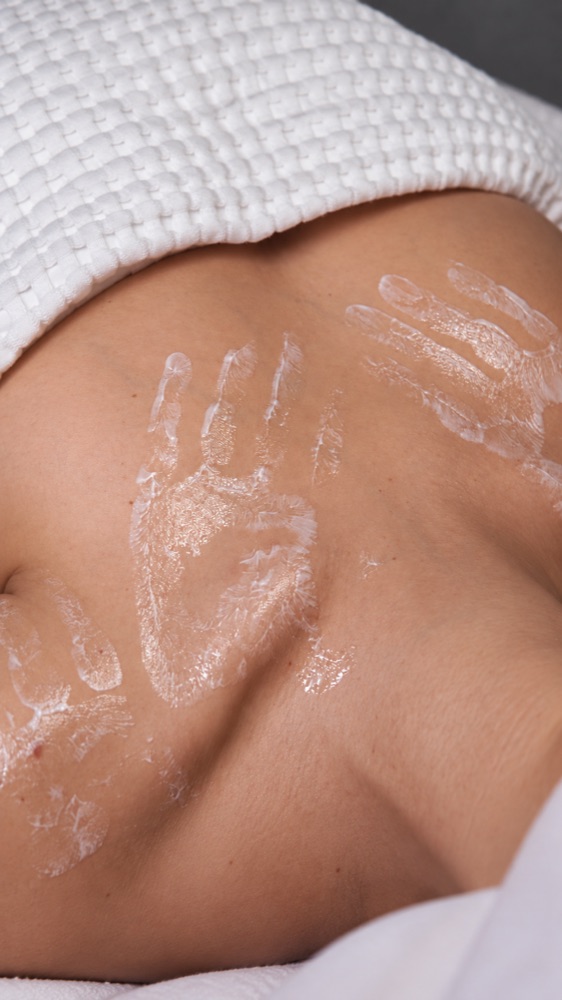 Sacrée Paris skincare treatment detail
